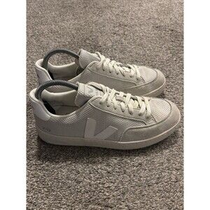 VEJA V12 Suede Mesh Women’s Size 9 Sneakers White Cream